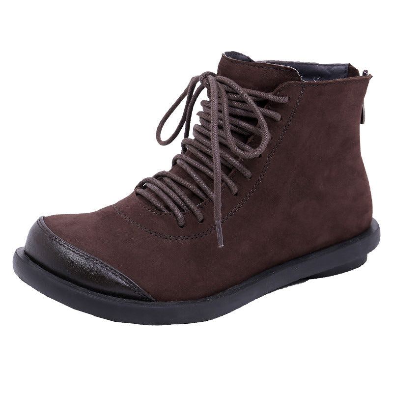 Cross Strap Retro-naisten Saappaat